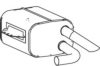 MERCE 9704900401 Catalytic Converter